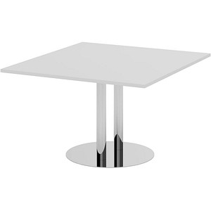 HAMMERBACHER Verbindungsplatte KT12S lichtgrau, chrom rechteckig 120,0 x 130,0 x 74,0 cm