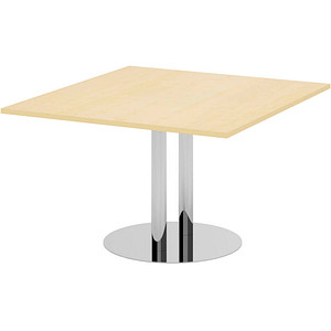 HAMMERBACHER Verbindungsplatte KT12S ahorn, chrom rechteckig 120,0 x 130,0 x 74,0 cm