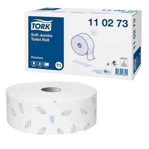 TORK Jumbo-Toilettenpapier T1 Premium Soft 2-lagig 6 Rollen