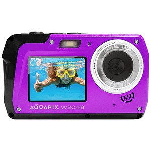 EASYPIX® W3048 EDGE Unterwasserkamera lila 13,0 Mio. Pixel