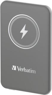 VERBATIM Charge´n´Go Magnetic Wireless Power Bank 5000 Grey