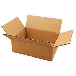 20 Nestler Wellpapp-Faltkartons 2-wellig braun 36,3 x 26,3 x 14,8 cm Außenmaß