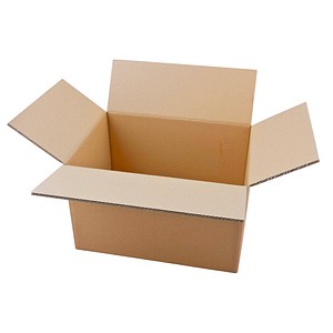 20 Nestler Wellpapp-Faltkartons 2-wellig braun 44,3 x 32,3 x 27,8 cm Außenmaß
