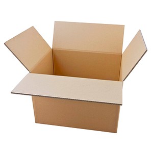 20 Nestler Wellpapp-Faltkartons 2-wellig braun 46,3 x 36,3 x 32,8 cm Außenmaß