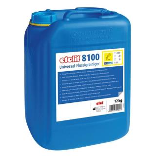 etolit 8100 | 12 kg flüssiger Geschirreiniger für gewerbliche Geschirrspülmaschinen, chlorfrei, hochalkalisch, stärkelösend, universell einsetzbar, geeignet für alle Wasserhärten