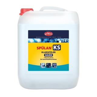 Eilfix® Spülan KS Klarspüler sauer | 10 Liter saurer Klarspüler für alle Gewerbespülmaschinen