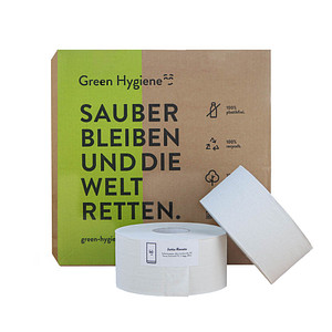 Green Hygiene® Jumbo-Toilettenpapier JUTTA-RENATE 2-lagig 16 Rollen