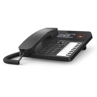 GIGASET DESK 600 schwarz schnurgebundenes Tisch- und Wandtelefon