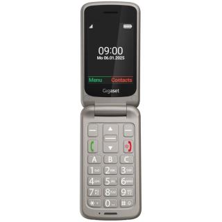 GIGASET GL595 Dual Sim Silver SOS-Button, CAM, SD-card Slot/ GSM 2G/3G/ Usb-C/ 