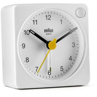 BRAUN BC 02 XW Quarzwecker weiß Lichtfunk.