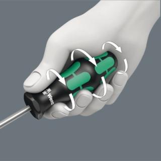 WERA Werkstatt Schraubendreher-Set 7teilig 335/350/367/7 Lasertip Schlitz, Kreu