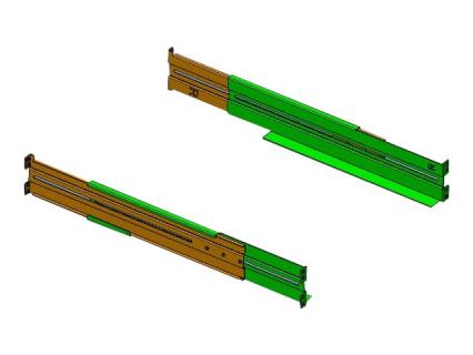 BLUEWALKER Powerwalker Rackmount Kit für R1U Serie