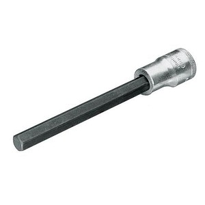 GEDORE 1/2 Zoll 6-Kant Steckschlüsseleinsatz Größe: 5,0 mm Länge: 180,0 mm