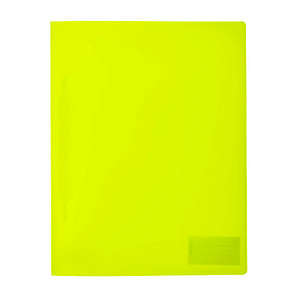 HERMA Schnellhefter, aus PP, DIN A4, neon-gelb