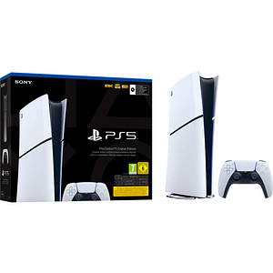 SONY PlayStation 5 Slim Digital Edition Spielkonsole weiß