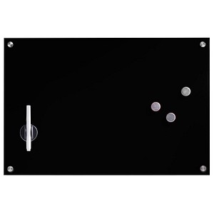 Zeller Glas-Magnettafel 60,0 x 40,0 cm schwarz
