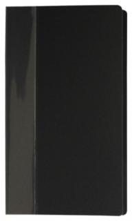 Visitenkartenbuch für 120 Karten schwarz