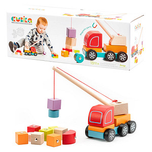 CUBiKA Kranauto mit Magnet 13982 Spielzeugauto