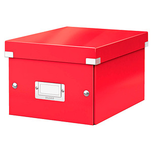 LEITZ Click & Store Aufbewahrungsbox 7,4 l rot 21,6 x 28,2 x 16,0 cm