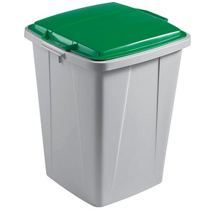 DURABLE Durabin 90 Mülleimer 90,0 l grau, grün