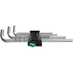 WERA Innen-Sechskant Winkelschraubendreher-Set 950 L/9 SM N 9teilig (0502190900