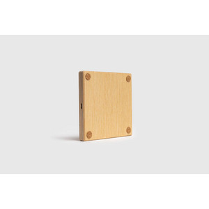 TREED Premium Holz Qi-Charger MagSafe Induktive Ladestation braun 1,0 m, 15 Watt