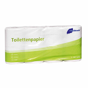 Meditrade® Toilettenpapier 2-lagig 8 Rollen