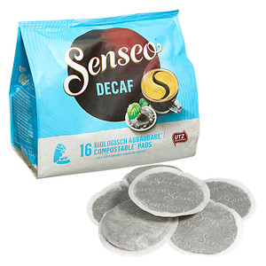 Senseo Kaffeepads "DECAF" - entkoffeiniert, 16er Packung