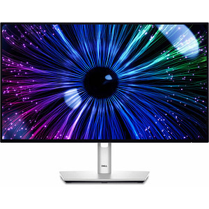 DELL UltraSharp U2424HE Monitor 60,47 cm (23,8 Zoll) silber