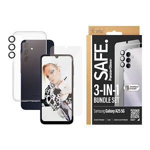 SAFE. by PanzerGlass™ 3-in-1 Schutz-Set für Samsung Galaxy A25 5G