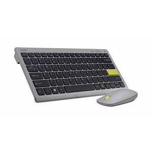 acer Vero Combo AAK124 antimikrobielle Tastatur-Maus-Set kabellos grau