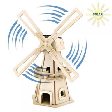 Holzb. SOLAR Windmühle 34 Teile, Nr: 834/1