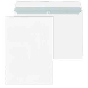 MAILmedia Briefumschläge DIN C4 ohne Fenster weiß haftklebend 500 St.