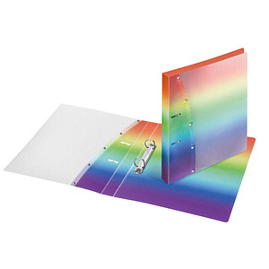 VELOFLEX Rainbow Ringbuch 2-Ringe Motiv 2,0 cm DIN A4
