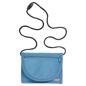 PAGNA Brustbeutel, aus Nylon, hellblau