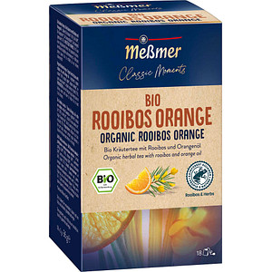 Meßmer Rooibos-Orange Bio-Tee 18 Portionen