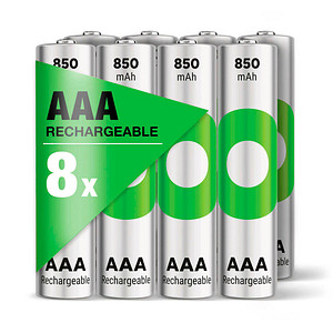 8 GP Akkus ReCyko+ Mignon AA 2.100 mAh