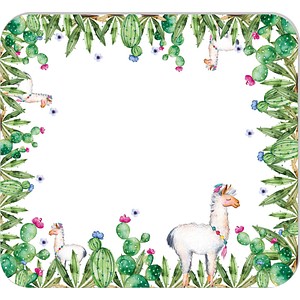 RNK Verlag Mousepad Block "Lama", 240 x 220 mm, 30 Blatt