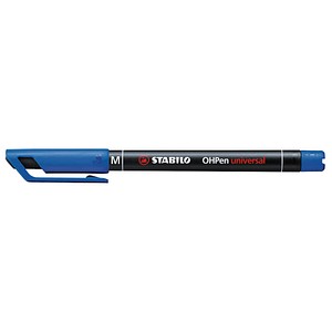 10 STABILO OHPen universal Folienstifte blau 1,0 mm permanent