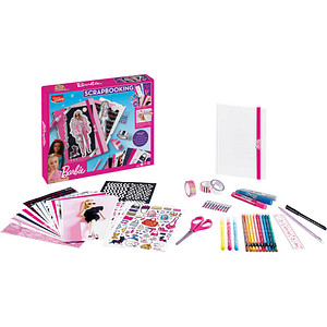 Maped Scrapbooking-Set Barbie, 55-teilig