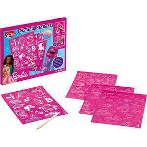 Maped Creativ Kratzbilder-Sticker SCRATCHING STICKER Barbie