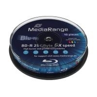 MediaRange BD-R 6x Inkjet Fullsurface Printable Cake10