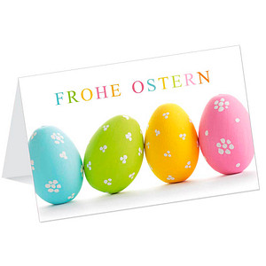 LUMA Grußkarte Ostern Eierparade DIN B6