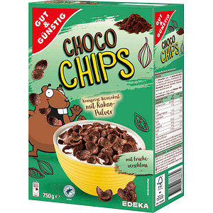 GUT&GÜNSTIG Choco Chips Cerealien 750,0 g