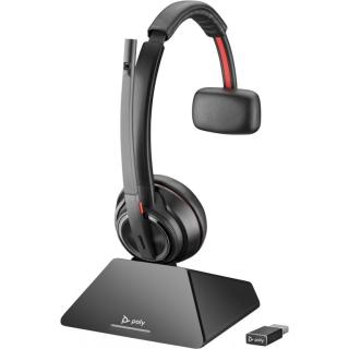 HP Poly Savi 8210 Monaural DECT 1880-1900 MHz Top +Charging Cradle EMEA