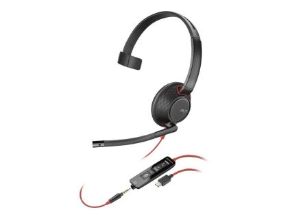 HP Poly Blackwire C5210 USB-C Headset +Inline Cable Bulk