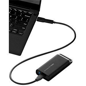 SAMSUNG Portable T5 EVO 4 TB externe SSD-Festplatte schwarz