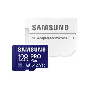 SAMSUNG Speicherkarte microSD PRO Plus 128 GB