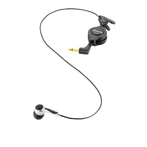 PHILIPS LFH9162 Mikrofon zum Aufnehmen von Telefonaten schwarz,silber