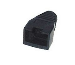 S-CONN Knickschutztülle für RJ45 Western-Stecker schwarz